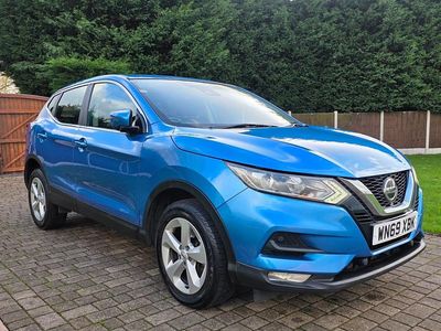 Blue Used 2019 Nissan Qashqai Acenta Premium SUV | £6,999 (Good price)