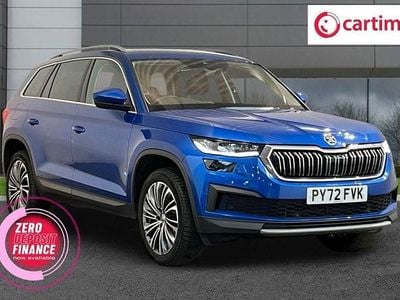 Used Skoda Kodiaq SE L Executive 150 HP (110 kW) 2022 Blue SUV