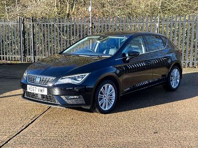 Used Seat Leon XCELLENCE 125 HP (91 kW) 2017 Black Hatchback