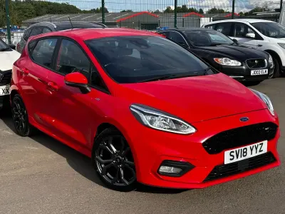 Used Ford Fiesta ST-Line 2018 Red Hatchback