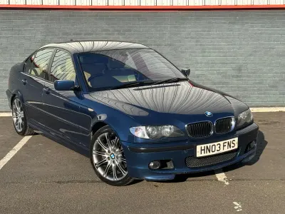 Used BMW 330 Sport Line 2003 Blue Sedan