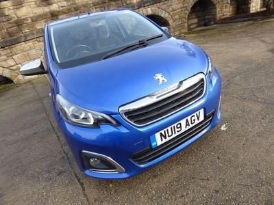 Second-hand Peugeot 108 Collection 72 CP (52 kW) 2019 Albastru Hatchback