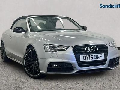 Silver Used 2016 Audi A5 S-Line Cabriolet | £12,166 (Good price)