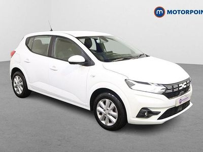 White Used 2023 Dacia Sandero Expression Hatchback | £10,349 (Fair price)