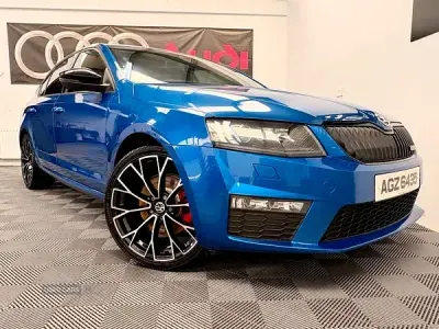 Used Skoda Octavia vRS 2016 Blue Estate