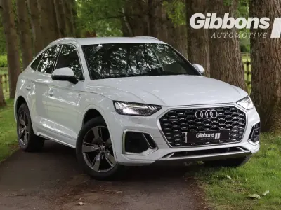 Begagnad Audi Q5 Sportback S-Line 2021 Vit SUV