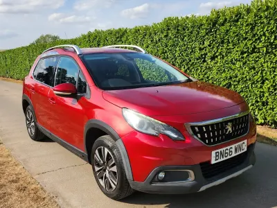 Used Peugeot 2008 Allure 82 HP (60 kW) 2016 Red SUV