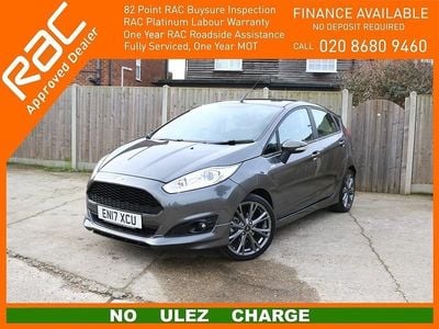 Used Ford Fiesta ST-Line 2017 Metallic magnetic grey Hatchback