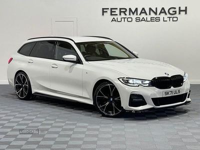 White Used 2021 BMW 320 M Sport Estate | £22,490 (Fair price)