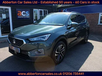 Begagnad Seat Tarraco SE 150 HK (110 kW) 2019 Grön SUV