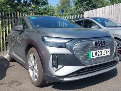 Used Audi Q4 e-tron S-Line 150 kW (204 HP) 2023 Grey SUV