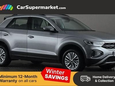 Silver Used 2024 VW T-Roc Life SUV | £19,197 (Fair price)