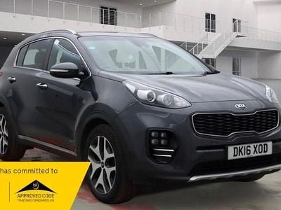 Used Kia Sportage GT-Line 174 HP (127 kW) 2016 Silver SUV