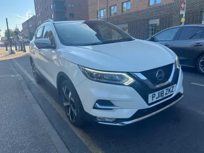 Used Nissan Qashqai S 130 HP (95 kW) 2018 White SUV