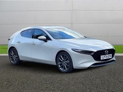 White Used 2025 Mazda 3 Exclusive-Line Hatchback | £18,999 (Good price)