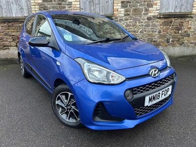 Blue Used 2018 Hyundai i10 GO! Hatchback | £6,495 (Fair price)