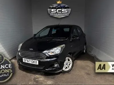 Used Ford Ka Plus Zetec 70 HP (51 kW) 2017 Black Hatchback