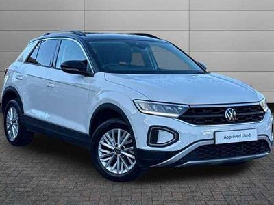 White Used 2023 VW T-Roc Life SUV | £18,395 (Fair price)