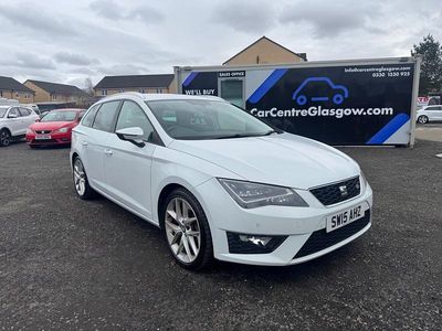 Used Seat Leon FR 2015 White Estate