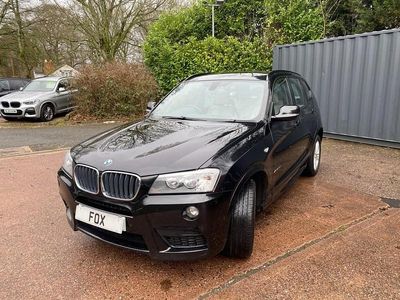 Used BMW X3 M Sport 184 HP (135 kW) 2013 Black SUV