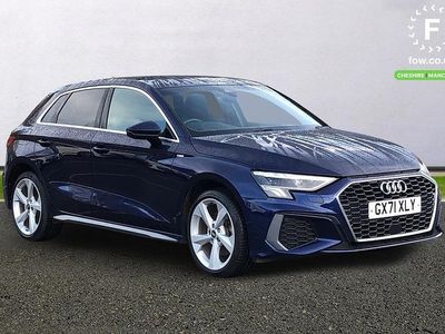 Blue Used 2021 Audi A3 e-tron S-Line Hatchback | £19,799 (Fair price)
