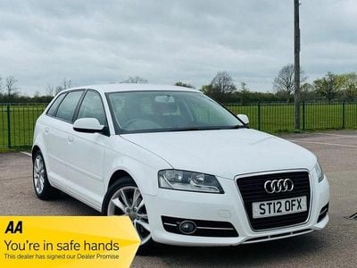 Used Audi A3 Sportback Sport 125 HP (91 kW) 2012 White Hatchback