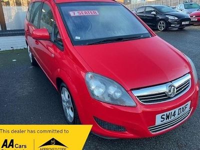 Red Used 2014 Vauxhall Zafira MPV | £2,995 (Expensive)