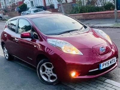 Red Used 2015 Nissan Leaf Acenta Hatchback | £2,800 (Fair price)