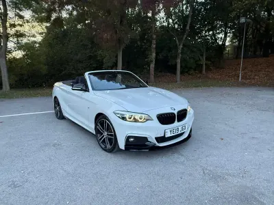 Used BMW 220 M Sport 2019 White Cabriolet