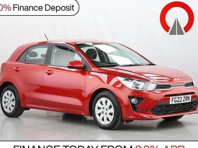 Used Kia Rio 83 HP (61 kW) 2022 Red Hatchback