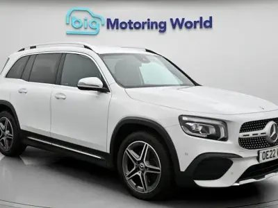 Used Mercedes GLB200 AMG line 163 HP (119 kW) 2022 White SUV