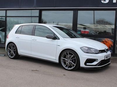 Used VW Golf VII R 310 HP (228 kW) 2018 White Hatchback
