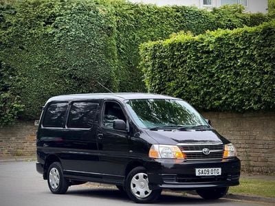 Black Used 2009 Toyota HiAce Van | £9,999 (Expensive)