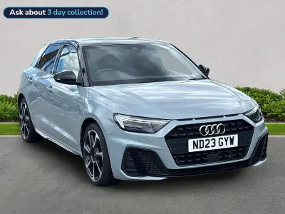 Used Audi A1 Sportback Black Edition 110 HP (80 kW) 2023 Grey Hatchback