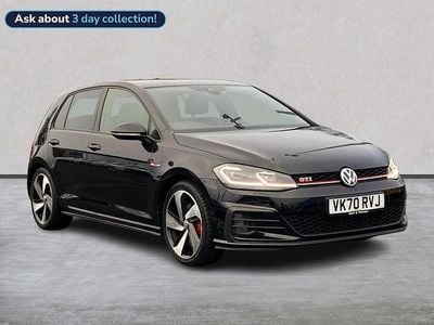 Used VW Golf VII GTI 245 HP (180 kW) 2020 Black Hatchback