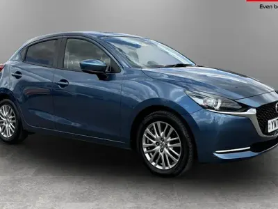 Used Mazda 2 Inclusive 90 HP (66 kW) 2022 Blue Hatchback