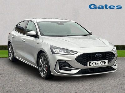 Silver Used 2025 Ford Focus ST-Line Hatchback | £22,299 (A bit pricey)