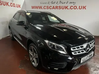 Used Mercedes GLA200 AMG Line Premium Plus 136 HP (100 kW) 2017 Black SUV