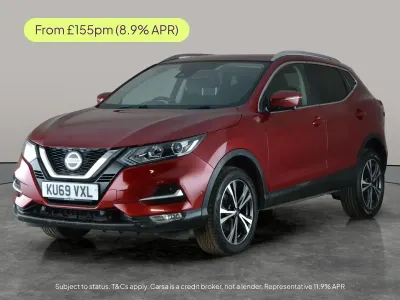 Used Nissan Qashqai N-Connecta 115 HP (84 kW) 2019 Red SUV