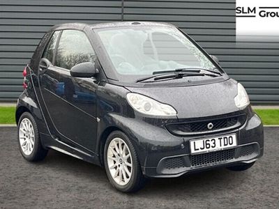 used Smart ForTwo Cabrio 1.0 Mhd Passion 2dr Petrol Softtouch Euro 5 (s/s) (71 Bhp)