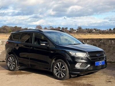 Used Ford Kuga ST-Line 150 HP (110 kW) 2018 Black SUV