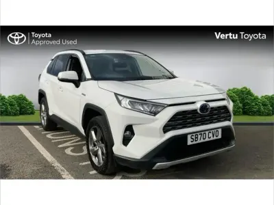 Used Toyota RAV4 Hybrid Design 214 HP (157 kW) 2021 White SUV