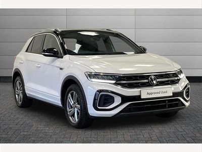 Usado VW T-Roc R-line 150 HP (110 kW) 2022 Branco SUV