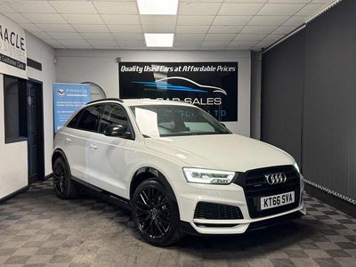 Begagnad Audi Q3 Black Edition 180 HK (132 kW) 2017 Vit SUV