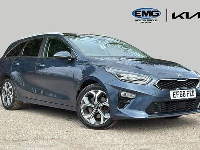 Used Kia Ceed First Edition 138 HP (101 kW) 2018 Blue Hatchback