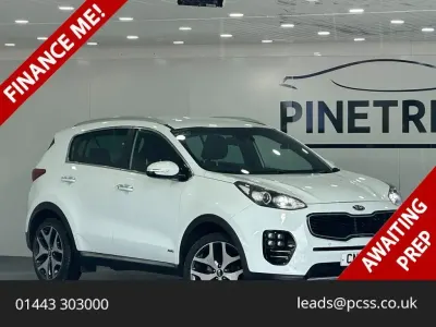 Used Kia Sportage GT-Line 174 HP (127 kW) 2016 White SUV