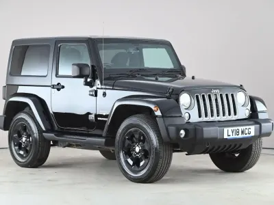 Used Jeep Wrangler Sahara 200 HP (147 kW) 2018 Black SUV