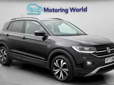 Used VW T-Cross Black Edition 95 HP (69 kW) 2023 Black SUV