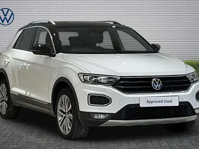 Used VW T-Roc SEL 150 HP (110 kW) 2021 White SUV