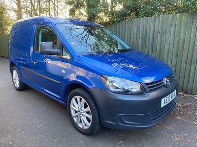 Used VW Caddy 102 HP (75 kW) 2013 Blue MPV